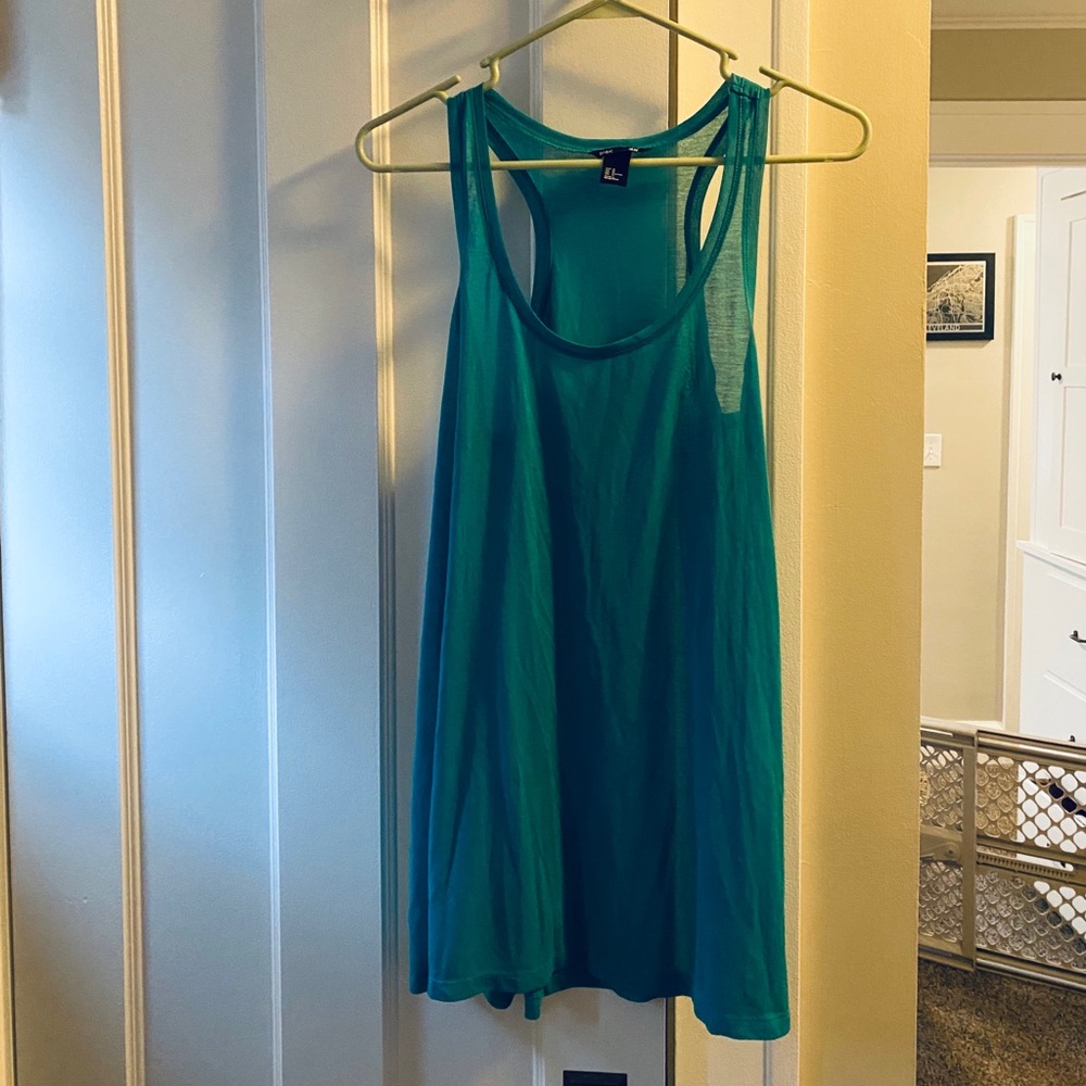 H&M Razorback Teal Tank
